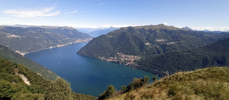 Wanderung von Laglio (270 m) zum Monte Colmegnone (1383 m)